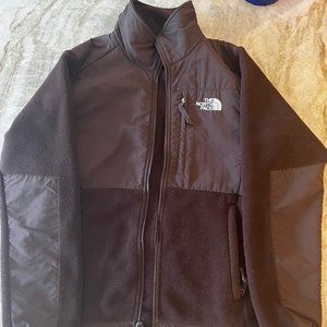 Womens Brown NorthFace Zip Jacket Medium